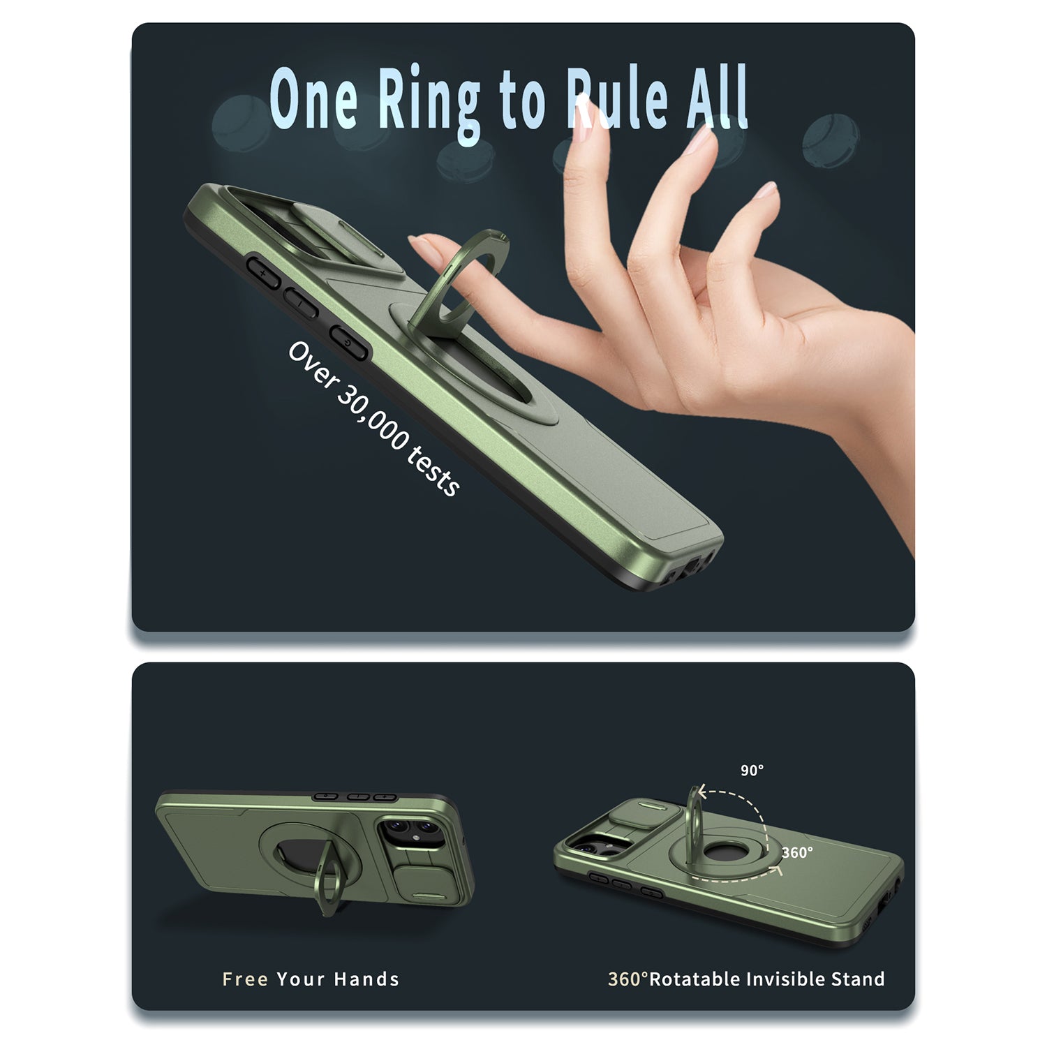 For Samsung Galaxy A05 4G Case Camera Protection Kickstand Dual Layer Hybrid TPU+PC Phone Cover For Samsung Galaxy A05 4G Case Camera Protection Kickstand Dual Layer Hybrid TPU+PC Phone Cover